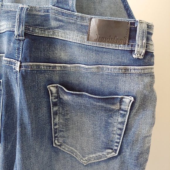 Jeaniologie Denim Overalls Skinny Fit Size 6 - Picture 12 of 16